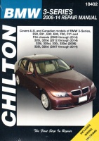 BMW SERII 3 BMW E90, BMW E91, BMW E92, BMW E93 (2006-2010) - instrukcja naprawy i obsługi Chilton