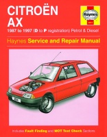 CITROEN AX (1987-1997) - instrukcja napraw Haynes