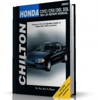 HONDA CIVIC, CRX, DEL SOL (1984-1995) CHILTON