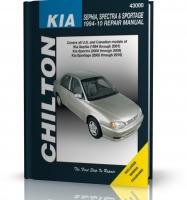 KIA SPECTRA (2000-2009)/KIA SEPHIA (1994-2001)/KIA SPORTAGE (2005-2010) - poradnik Chilton
