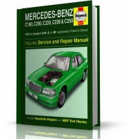 MERCEDES-BENZ klasa C typ W202 (1993-2000) - instrukcja napraw Haynes