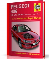PEUGEOT 406 (1996-1999) - instrukcja napraw Haynes