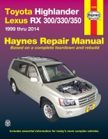 TOYOTA HIGHLANDER (2001-2019)- LEXUS RX300 i RX330 (1999-2019) - instrukcja napraw Haynes