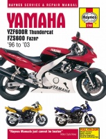 YAMAHA YZF600R THUNDERCAT & YAMAHA FZS600 FAZER (1996-2003) - instrukcja napraw Haynes